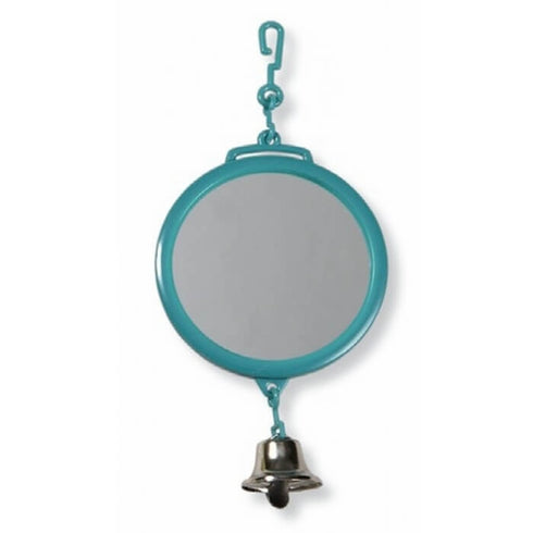 Jucarie pentru pasari cu oglinda si clopotel LW